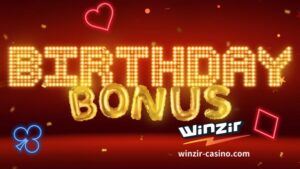 Ang WinZir Online Casino ay May P300 Libreng Taya para sa Birthday Gift Promo!