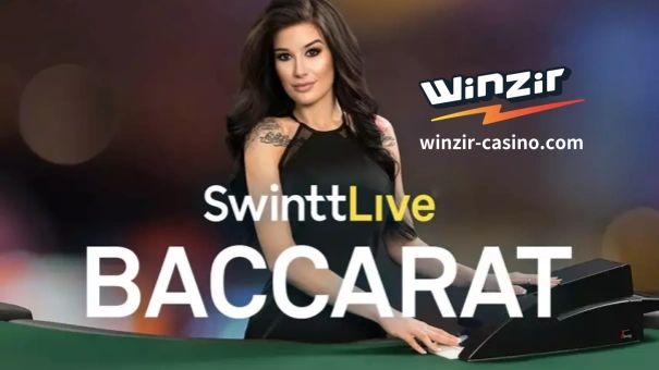 Ang Swinnt ay isang online casino game provider na nag-aalok ng kakaibang live dealer baccarat game. Isa sa pinakasikat na mga laro sa mesa ng casino sa mundo, ang Baccarat ay umaakit ng mga manlalaro sa mga simpleng panuntunan nito, mabilis na gameplay at mababang gilid ng bahay. Ang Swinnt Live Baccarat ay naglalagay ng sarili nitong spin sa live na baccarat na may mga nako-customize na side bet at madaling mobile access.