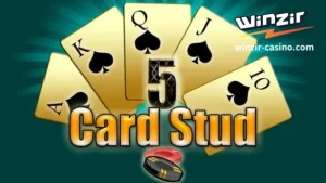 Ang Five Card Stud Poker ay ang unang laro sa uri nito. Dati, lahat ng iba pang laro ng poker ay "sarado," ibig sabihin ay inilihim mo ang iyong mga kamay sa ibang mga manlalaro.