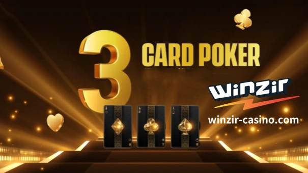 Kapag may nagsabi ng poker, naiisip agad ng karamihan ng mga tao ang mga larong nilalaro kasama ng ibang mga kalahok sa WinZir. Gayunpaman, mayroong ilang mga pagkakaiba-iba ng poker laban sa casino kung saan hindi mo kailangang talunin ang ibang mga manlalaro. Ang tanging layunin mo ay talunin ang dealer. Isa sa mga pinakasikat na variation ay ang 3 Card Poker.