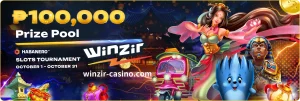 HABANERO Slots Tournament Oktubre 1 – Oktubre 31 ₱100,000 Prize Pool Para sa 20 NANALO!